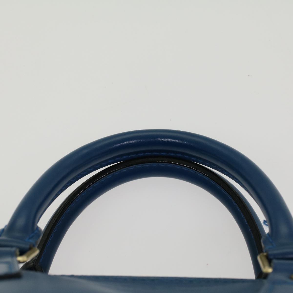 LOUIS VUITTON Epi Speedy 30 Hand Bag Toledo Blue M43005 LV Auth 53230