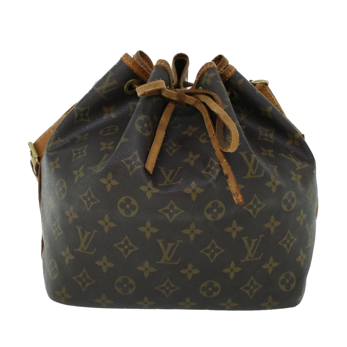 LOUIS VUITTON Monogram Petit Noe Shoulder Bag M42226 LV Auth 53243