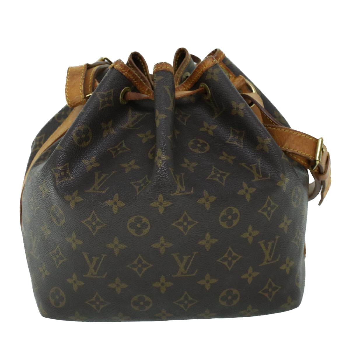 LOUIS VUITTON Monogram Petit Noe Shoulder Bag M42226 LV Auth 53243