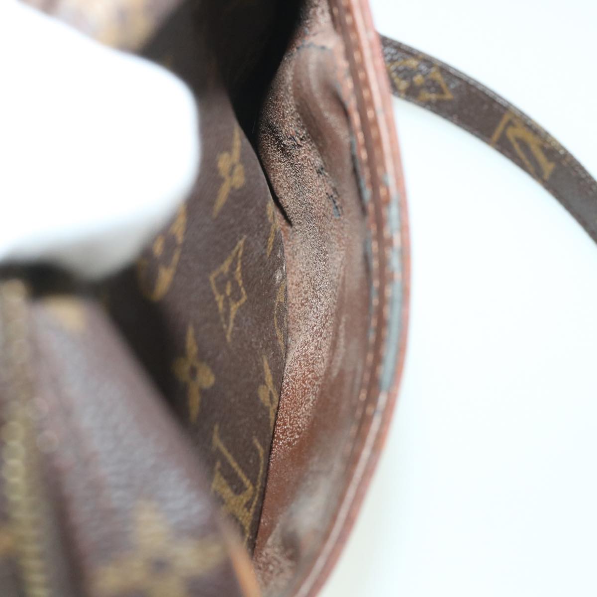 LOUIS VUITTON Monogram Danube Shoulder Bag M45266 LV Auth 53302