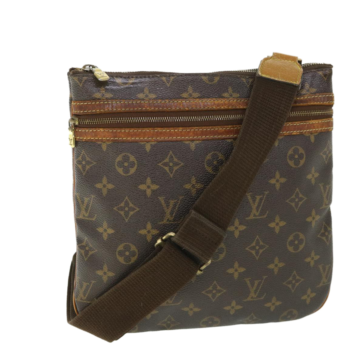 LOUIS VUITTON Monogram Pochette Bosphore Shoulder Bag M40044 LV Auth 53304