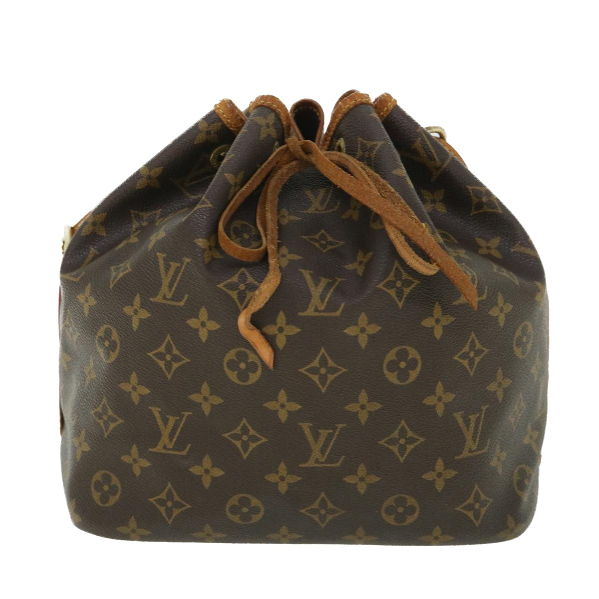 LOUIS VUITTON Monogram Petit Noe Shoulder Bag M42226 LV Auth 53336