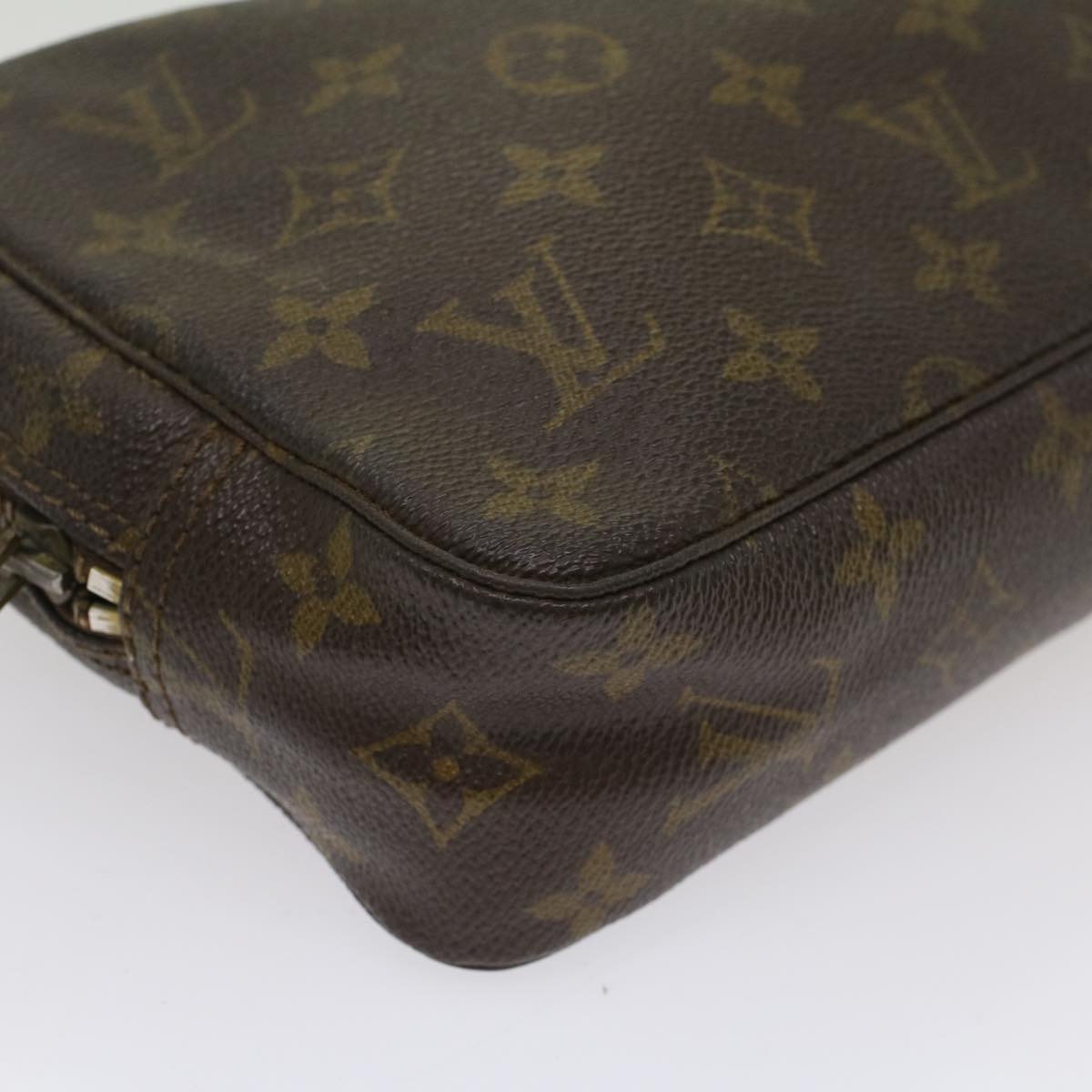 LOUIS VUITTON Monogram Trousse Toilette 23 Clutch Bag M47524 LV Auth 53346