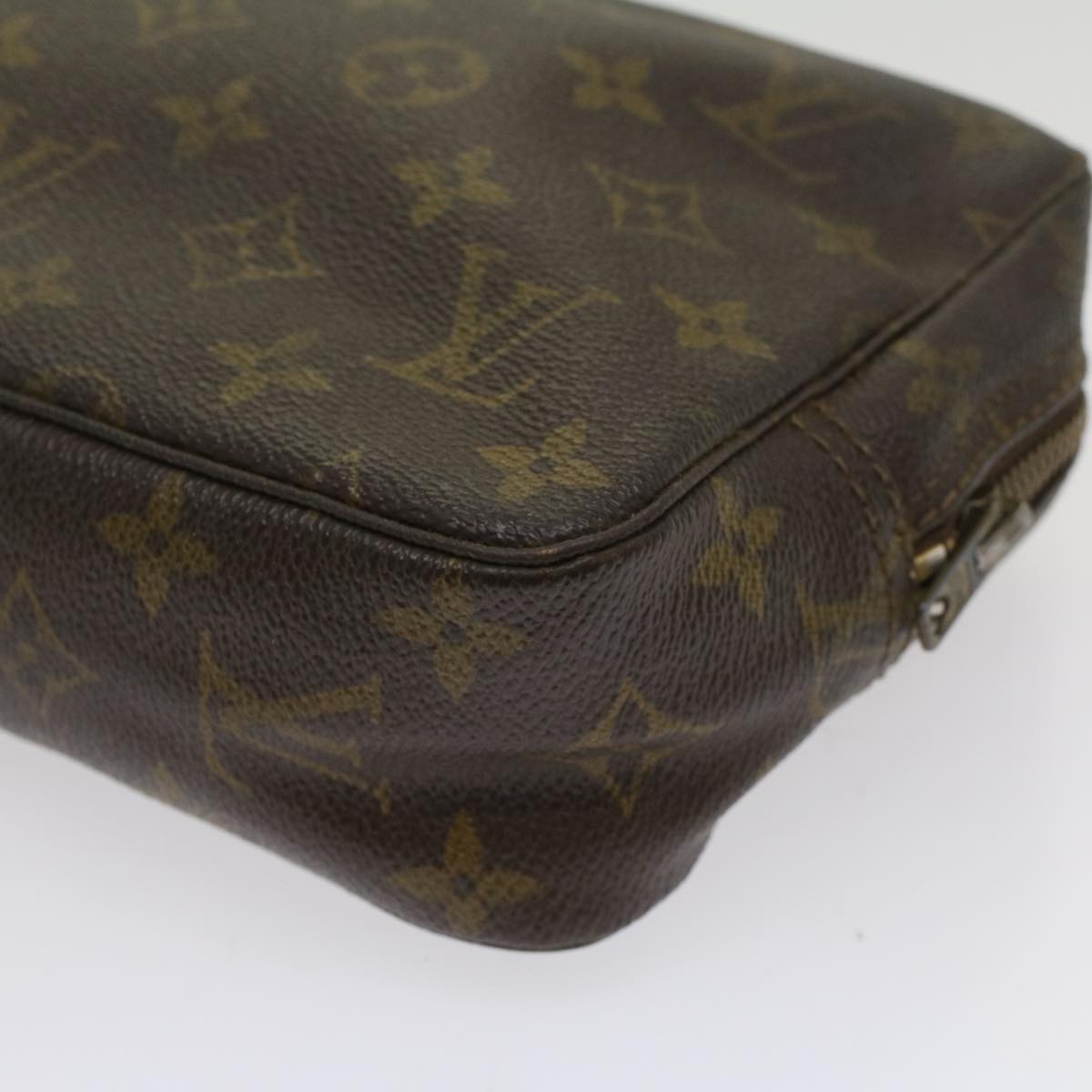 LOUIS VUITTON Monogram Trousse Toilette 23 Clutch Bag M47524 LV Auth 53346