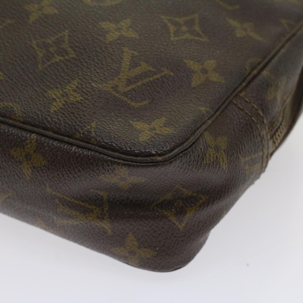 LOUIS VUITTON Monogram Trousse Toilette 23 Clutch Bag M47524 LV Auth 53346