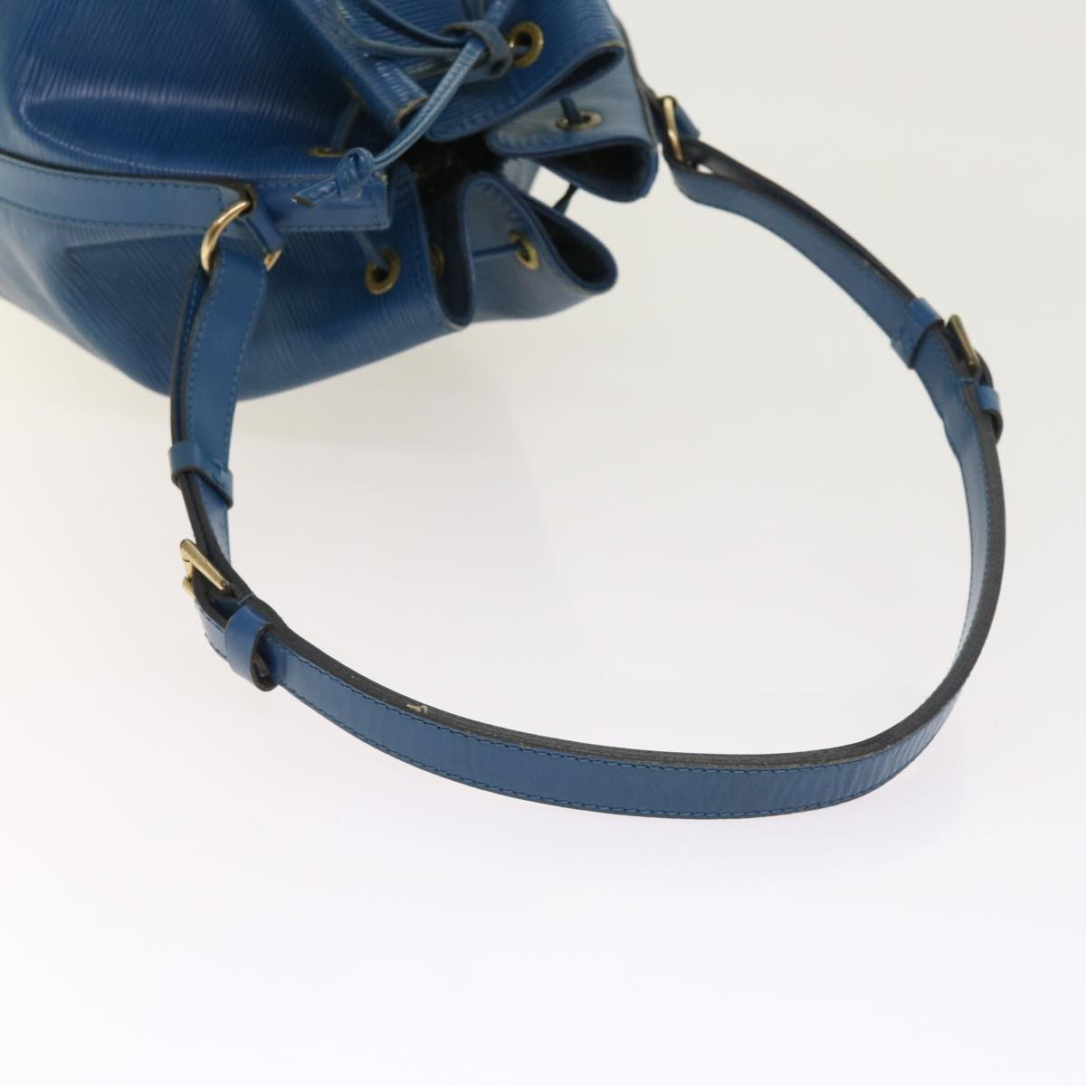 LOUIS VUITTON Epi Noe Shoulder Bag Blue M44005 LV Auth 53361