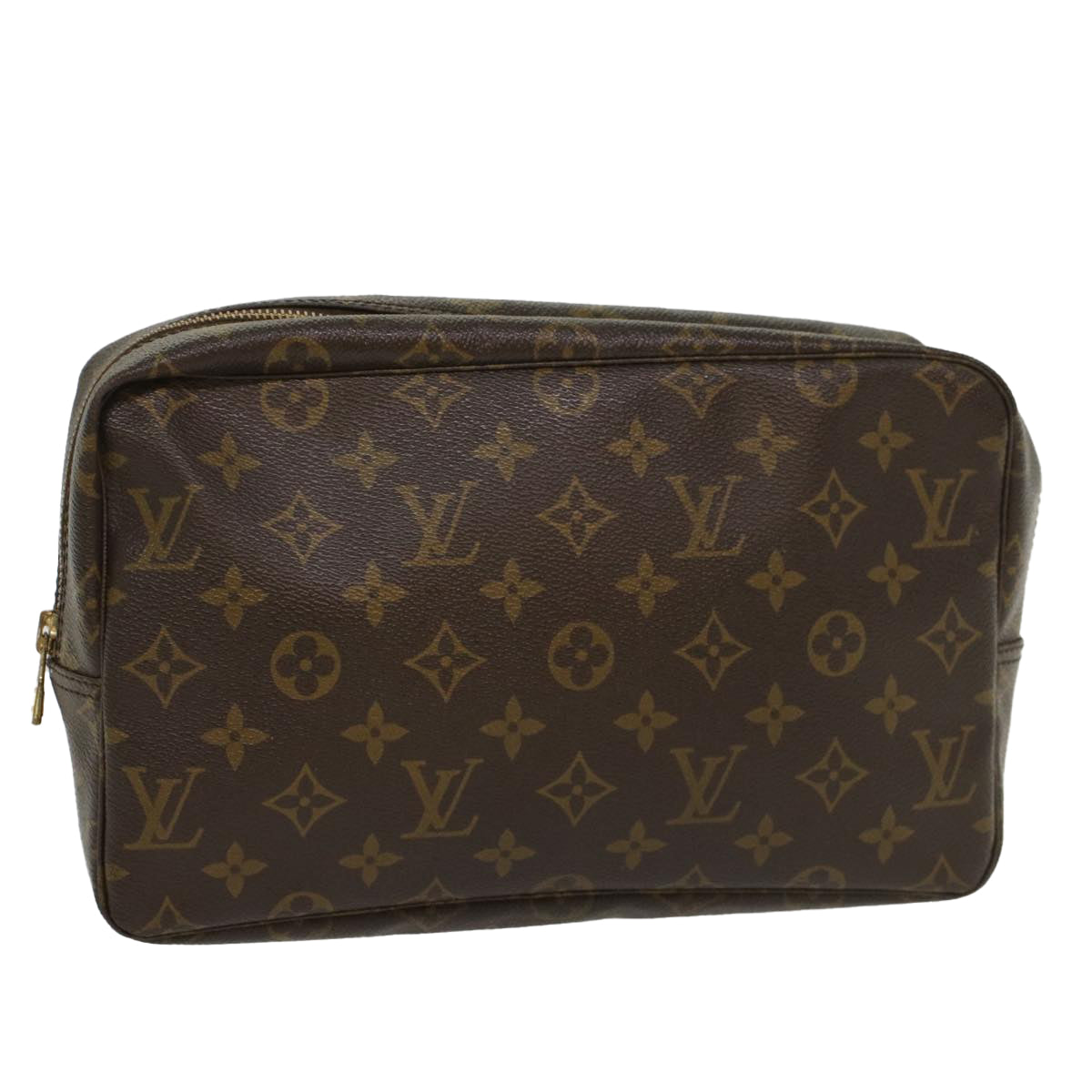 LOUIS VUITTON Monogram Trousse Toilette 28 Clutch Bag M47522 LV Auth 53362