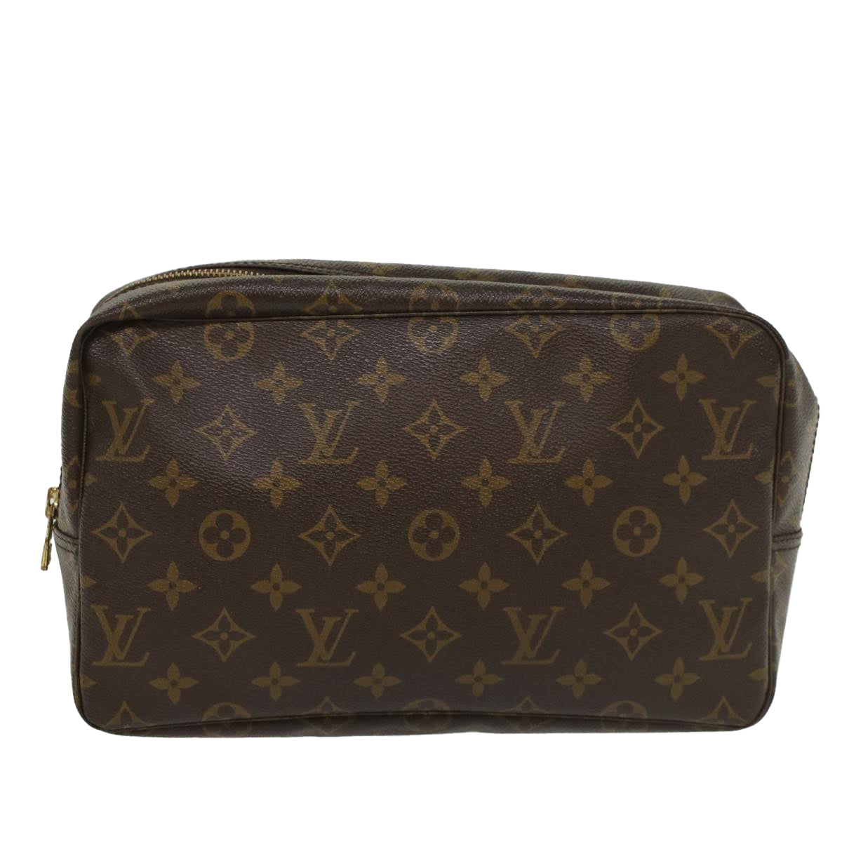 LOUIS VUITTON Monogram Trousse Toilette 28 Clutch Bag M47522 LV Auth 53362