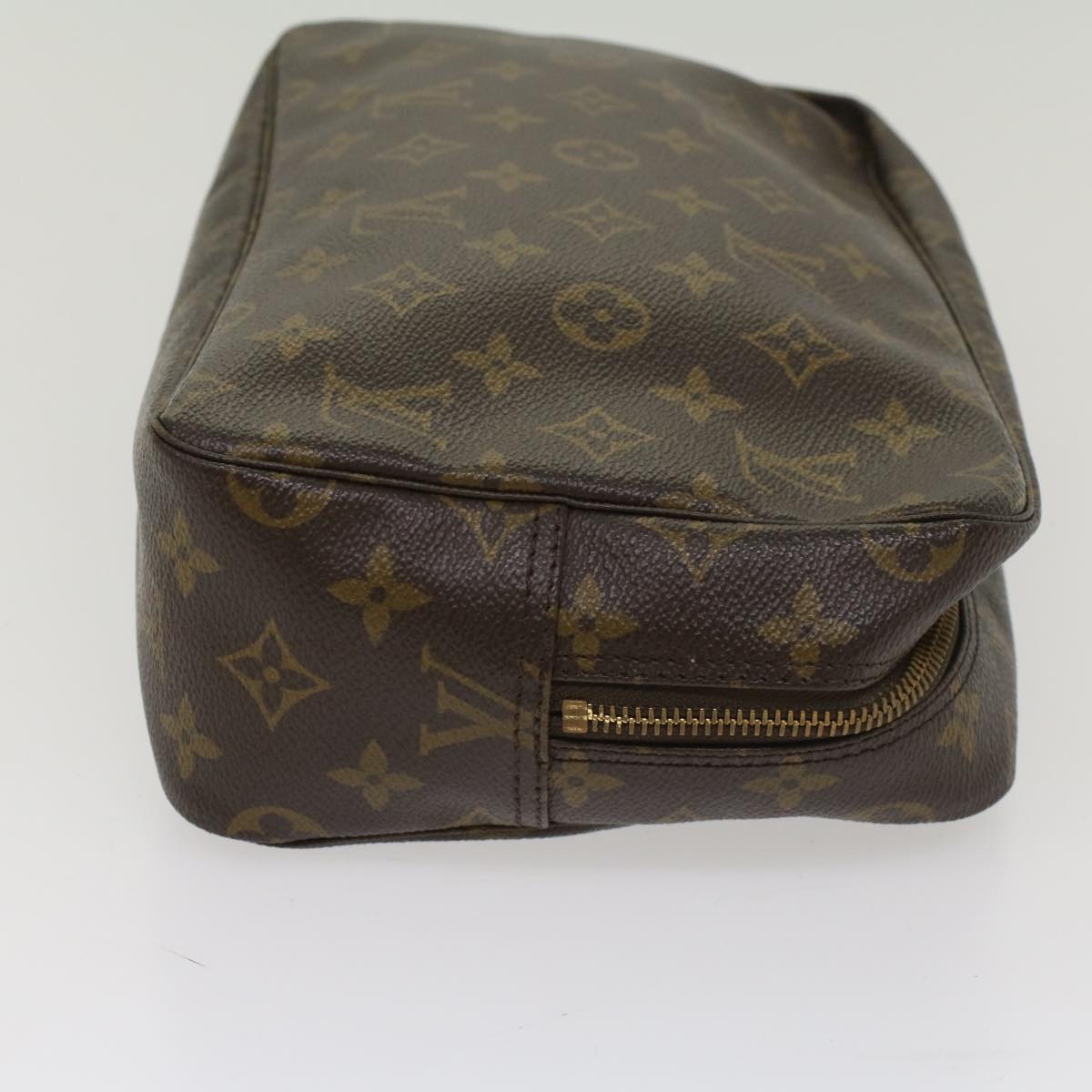 LOUIS VUITTON Monogram Trousse Toilette 28 Clutch Bag M47522 LV Auth 53362