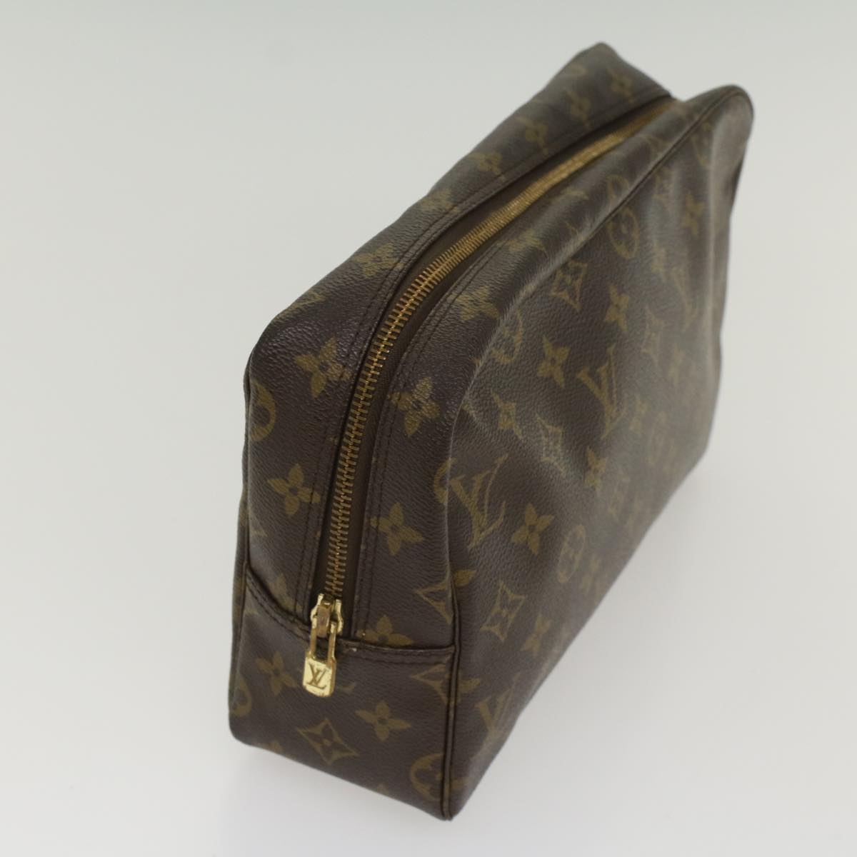 LOUIS VUITTON Monogram Trousse Toilette 28 Clutch Bag M47522 LV Auth 53362