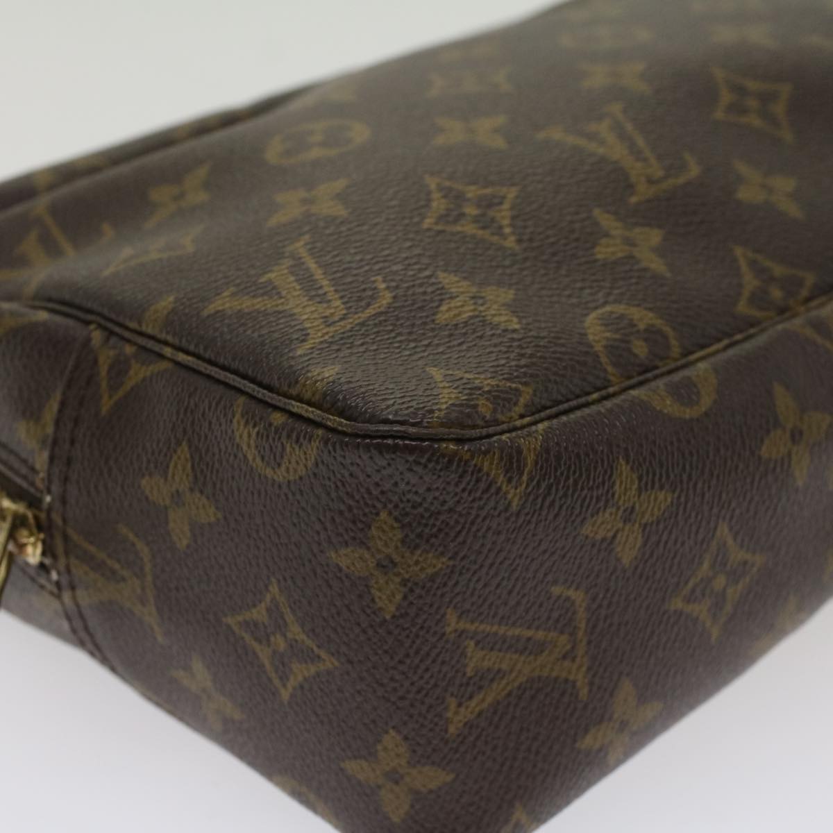 LOUIS VUITTON Monogram Trousse Toilette 28 Clutch Bag M47522 LV Auth 53362