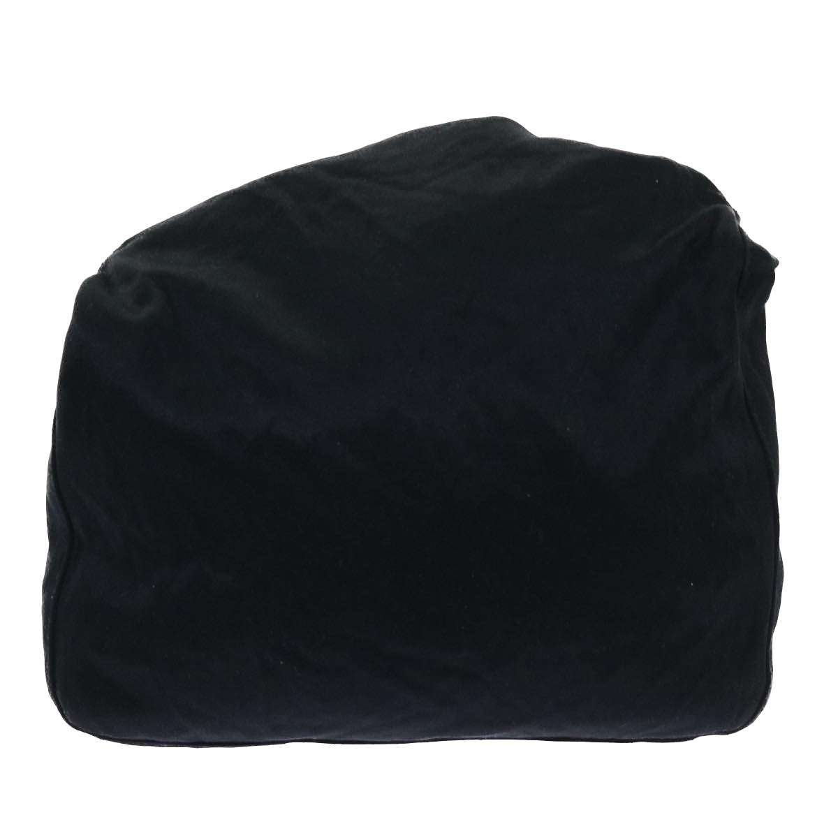 FENDI Mamma Baguette Shoulder Bag Nylon Black Auth 53377 - 0
