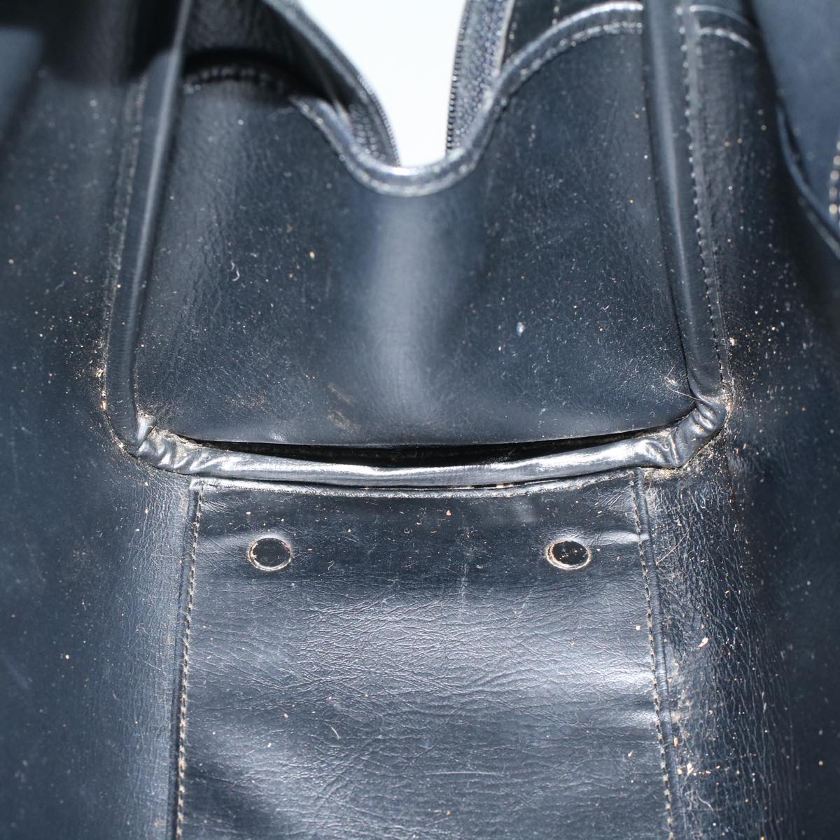 Burberrys Nova Check Boston Bag Canvas Leather Beige Black Auth 53393