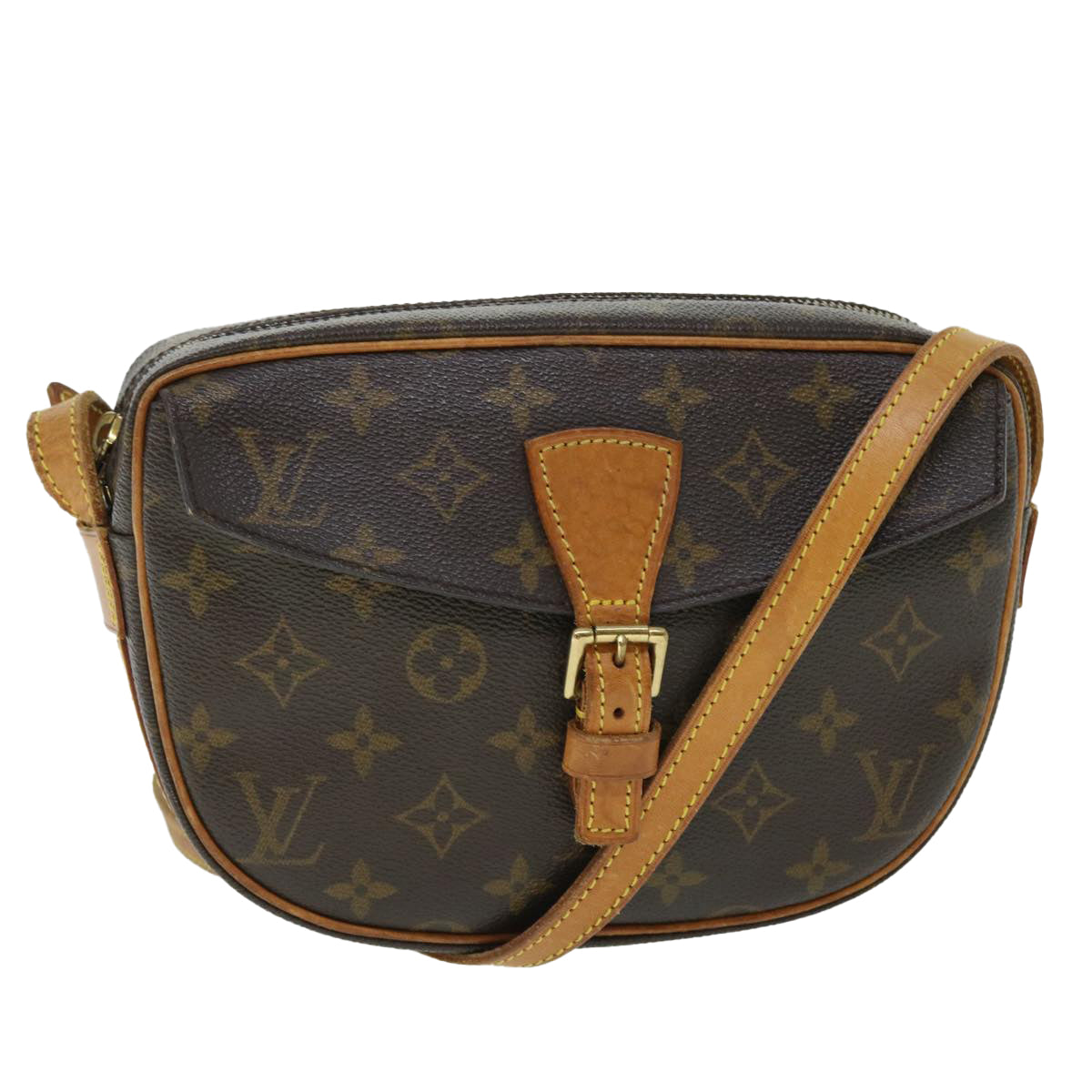 LOUIS VUITTON Monogram Jeune Fille PM Shoulder Bag M51227 LV Auth 53432