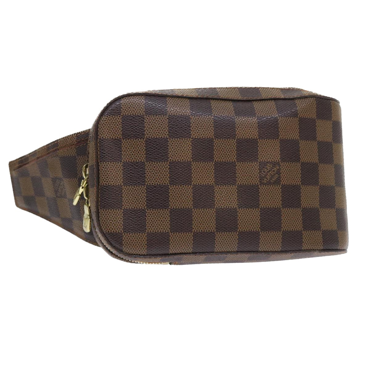 LOUIS VUITTON Damier Ebene Geronimos Shoulder Bag N51994 LV Auth 53436A