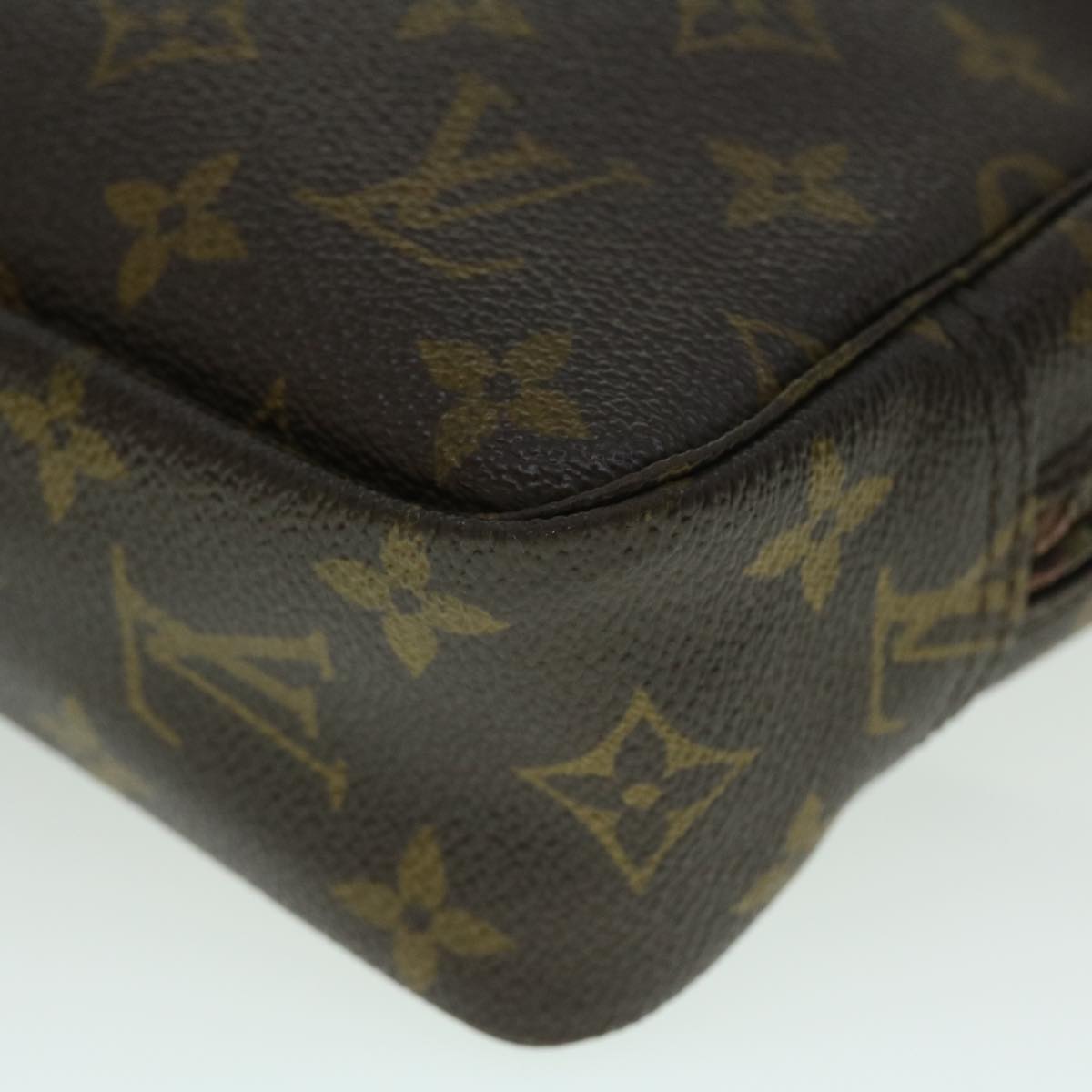 LOUIS VUITTON Monogram Trousse Toilette 23 Clutch Bag M47524 LV Auth 53440