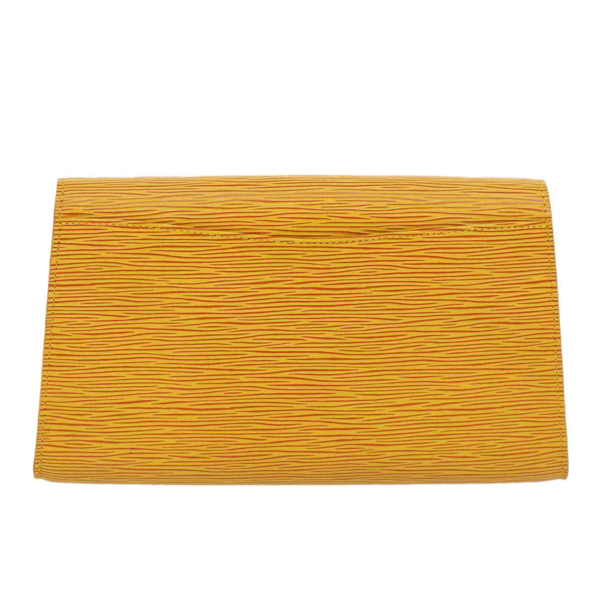 LOUIS VUITTON Epi Art Deco Clutch Bag Yellow M52639 LV Auth 53451 - 0