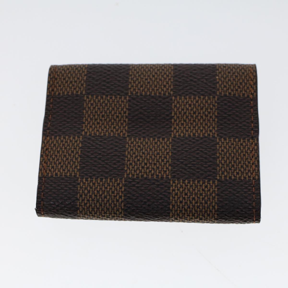 LOUIS VUITTON Damier Ebene Cuff Case Cuffs M64600 LV Auth 53478