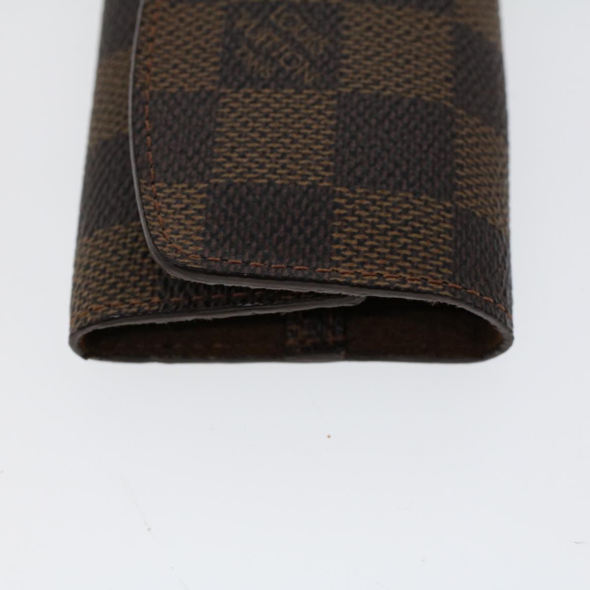 LOUIS VUITTON Damier Ebene Cuff Case Cuffs M64600 LV Auth 53478