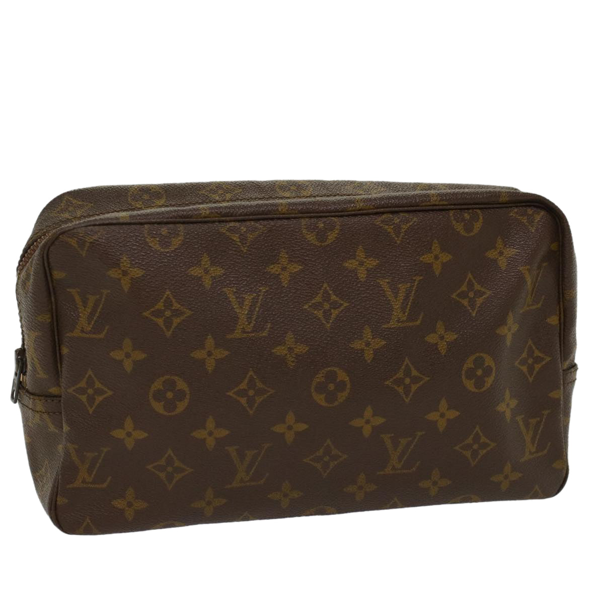 LOUIS VUITTON Monogram Trousse Toilette 28 Clutch Bag M47522 LV Auth 53483