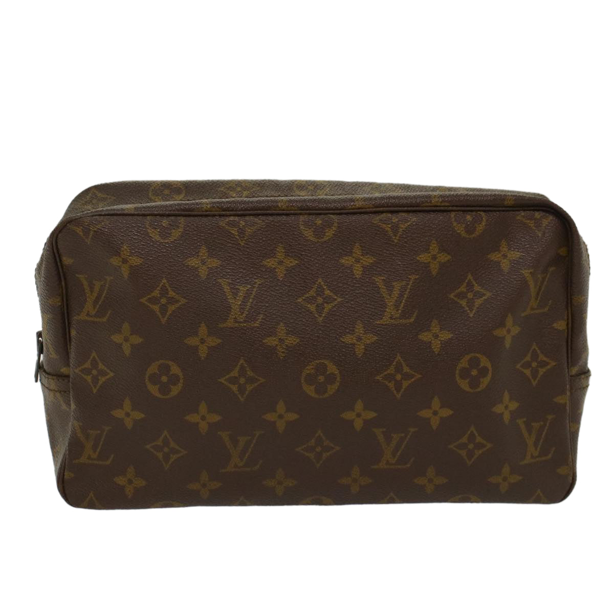 LOUIS VUITTON Monogram Trousse Toilette 28 Clutch Bag M47522 LV Auth 53483