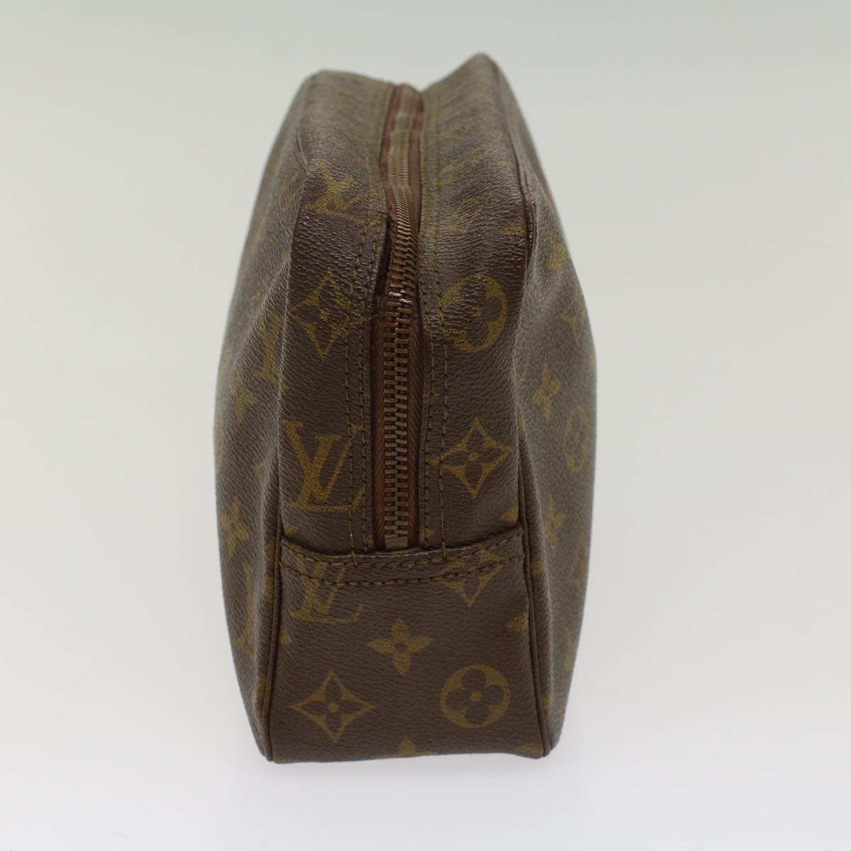 LOUIS VUITTON Monogram Trousse Toilette 28 Clutch Bag M47522 LV Auth 53483