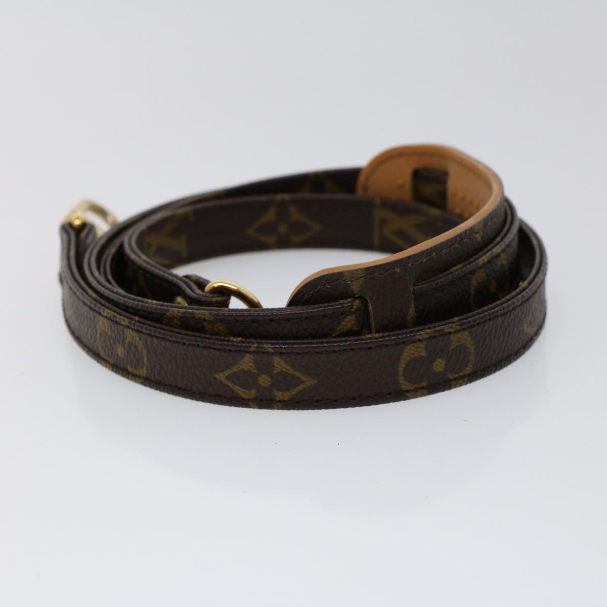 LOUIS VUITTON Monogram Shoulder Strap 42.9"" LV Auth 53489