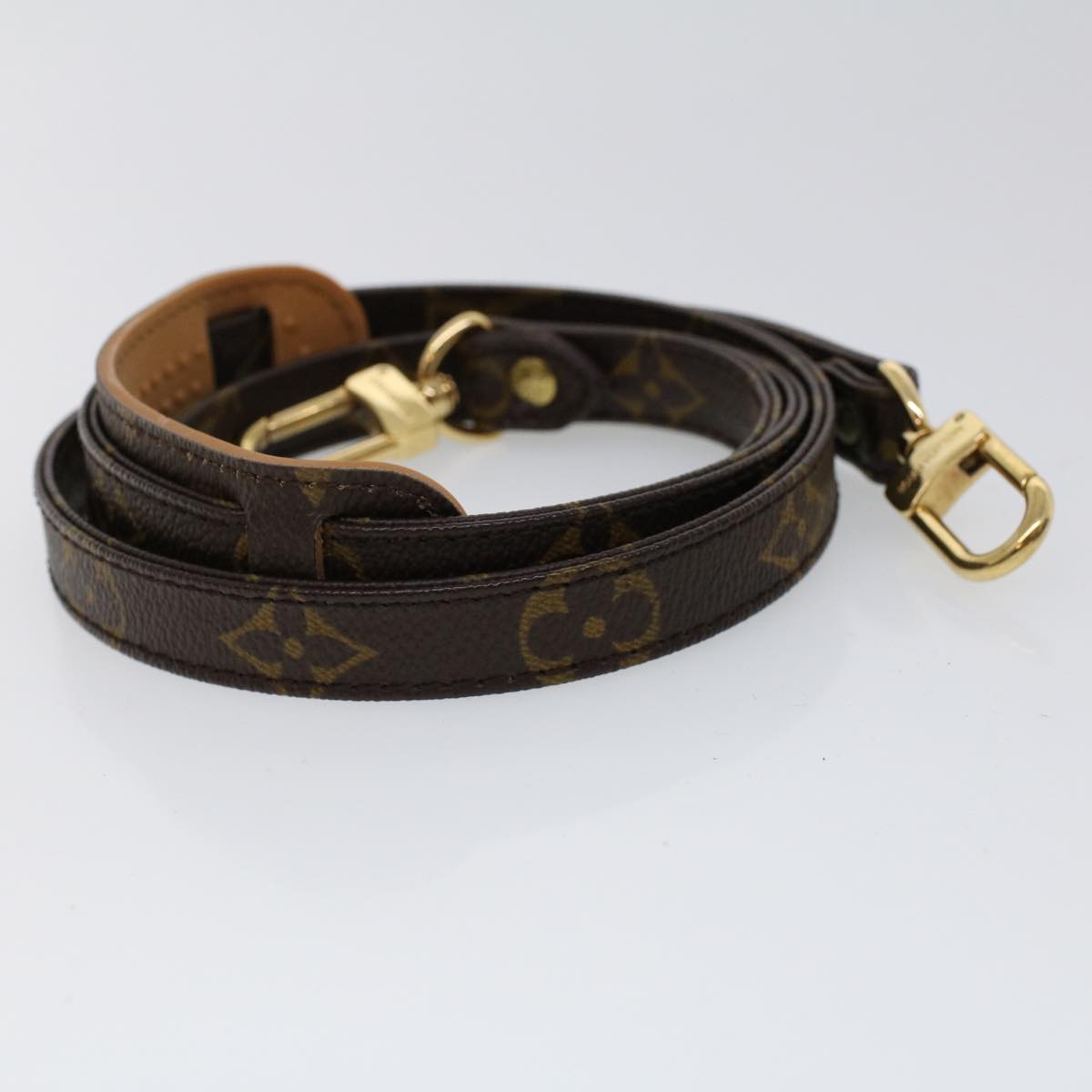 LOUIS VUITTON Monogram Shoulder Strap 42.9"" LV Auth 53489