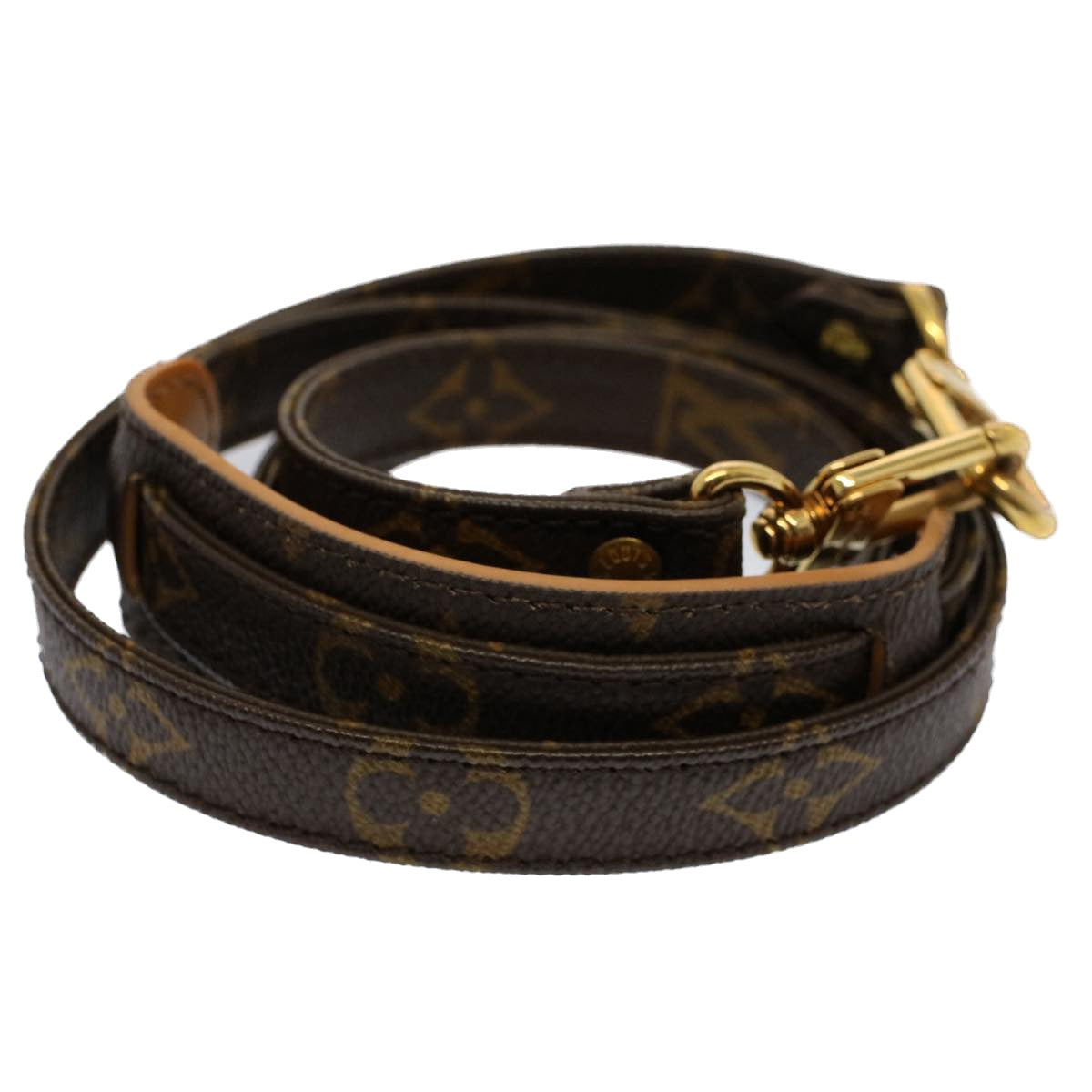 LOUIS VUITTON Monogram Shoulder Strap 42.9"" LV Auth 53490 - 0