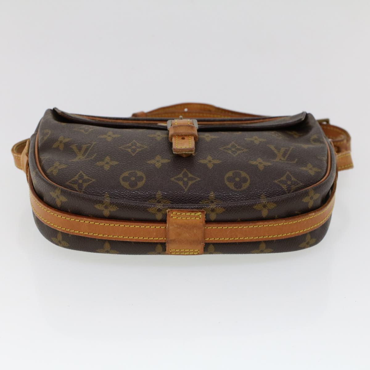 LOUIS VUITTON Monogram Jeune Fille MM Shoulder Bag M51226 LV Auth 53495