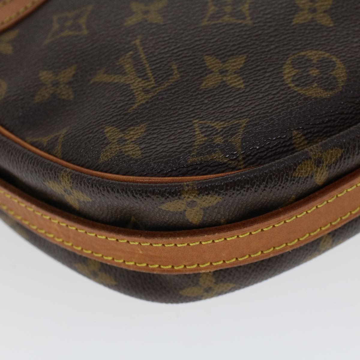 LOUIS VUITTON Monogram Jeune Fille MM Shoulder Bag M51226 LV Auth 53495