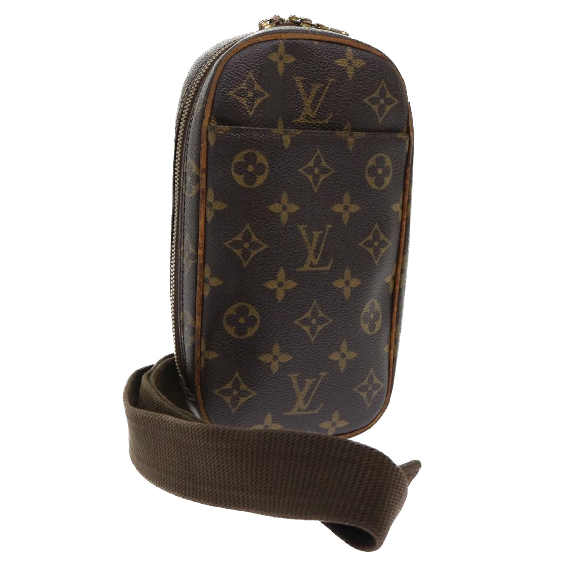 LOUIS VUITTON Monogram Pochette Gange Shoulder Bag M51870 LV Auth 53496