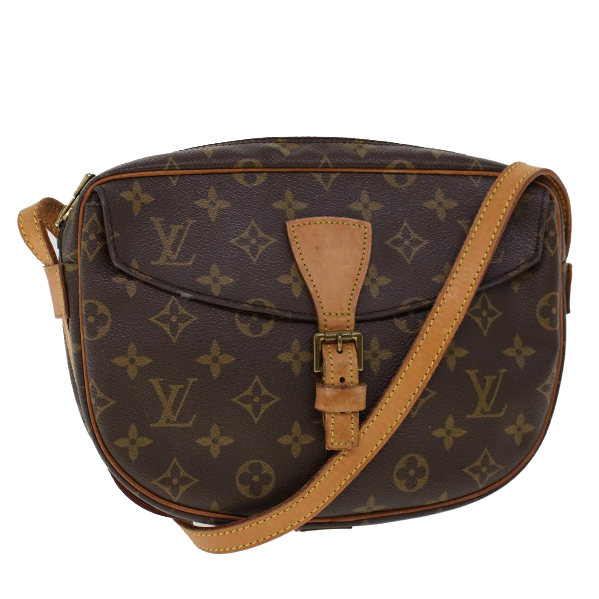 LOUIS VUITTON Monogram Jeune Fille MM Shoulder Bag M51226 LV Auth 53499