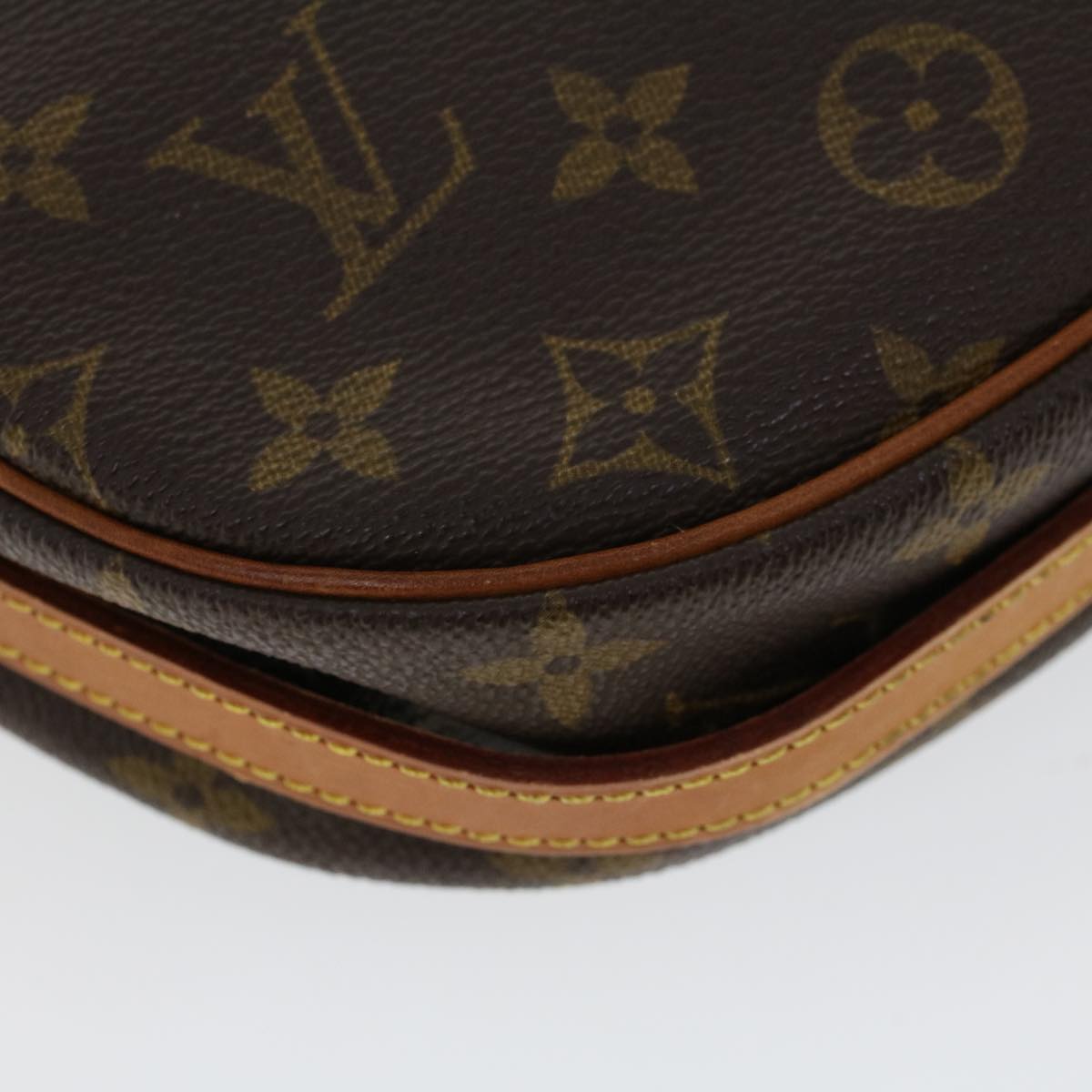 LOUIS VUITTON Monogram Jeune Fille MM Shoulder Bag M51226 LV Auth 53499