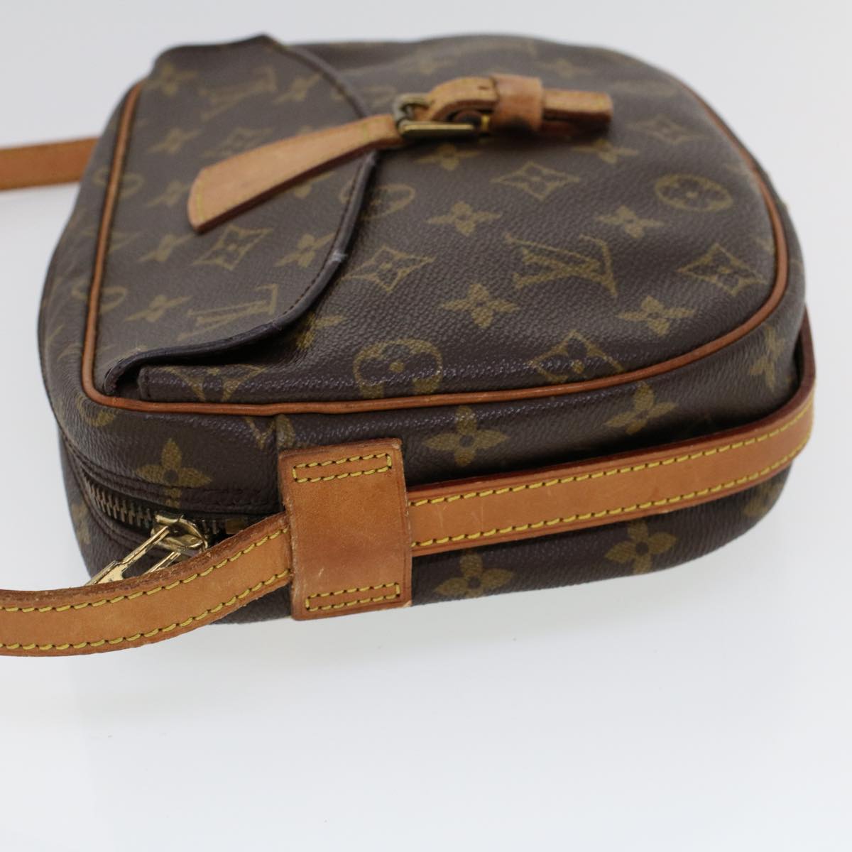 LOUIS VUITTON Monogram Jeune Fille MM Shoulder Bag M51226 LV Auth 53499