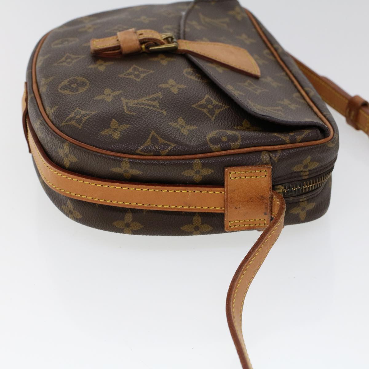 LOUIS VUITTON Monogram Jeune Fille MM Shoulder Bag M51226 LV Auth 53499