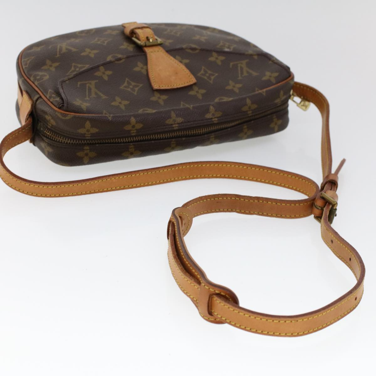 LOUIS VUITTON Monogram Jeune Fille MM Shoulder Bag M51226 LV Auth 53499