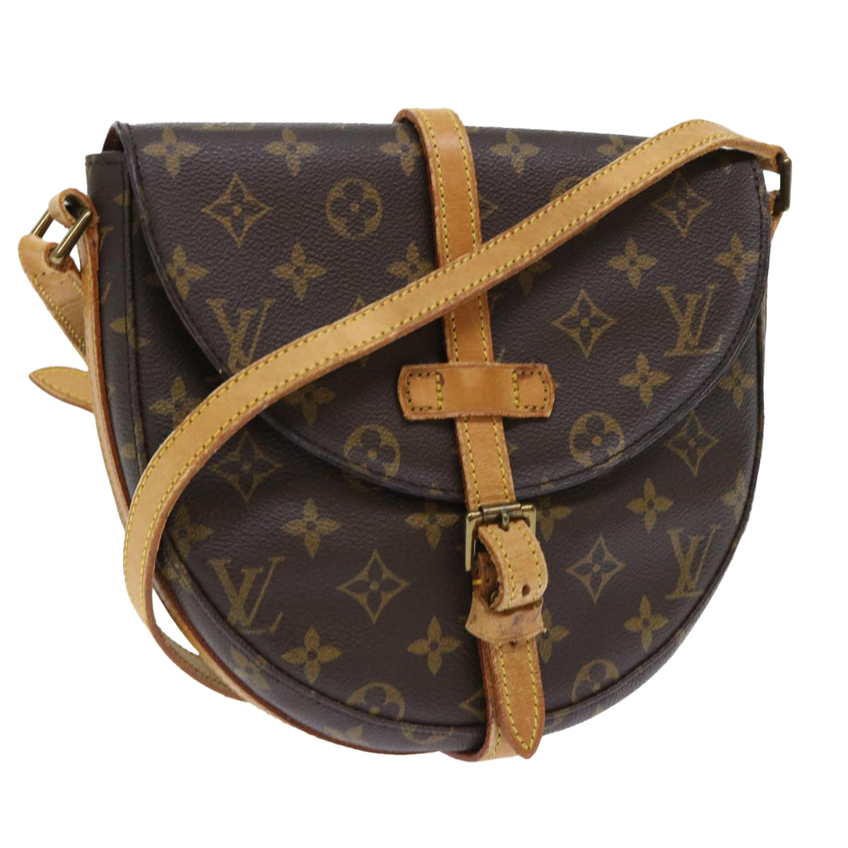 LOUIS VUITTON Monogram Chantilly MM Shoulder Bag M51233 LV Auth 53506