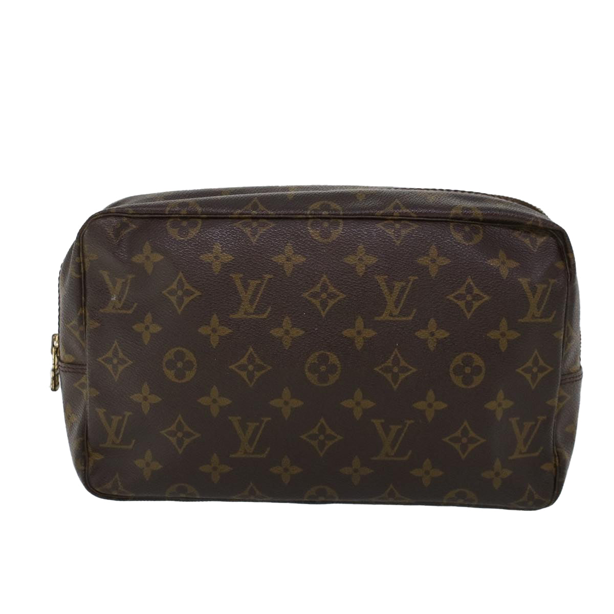 LOUIS VUITTON Monogram Trousse Toilette 28 Clutch Bag M47522 LV Auth 53508