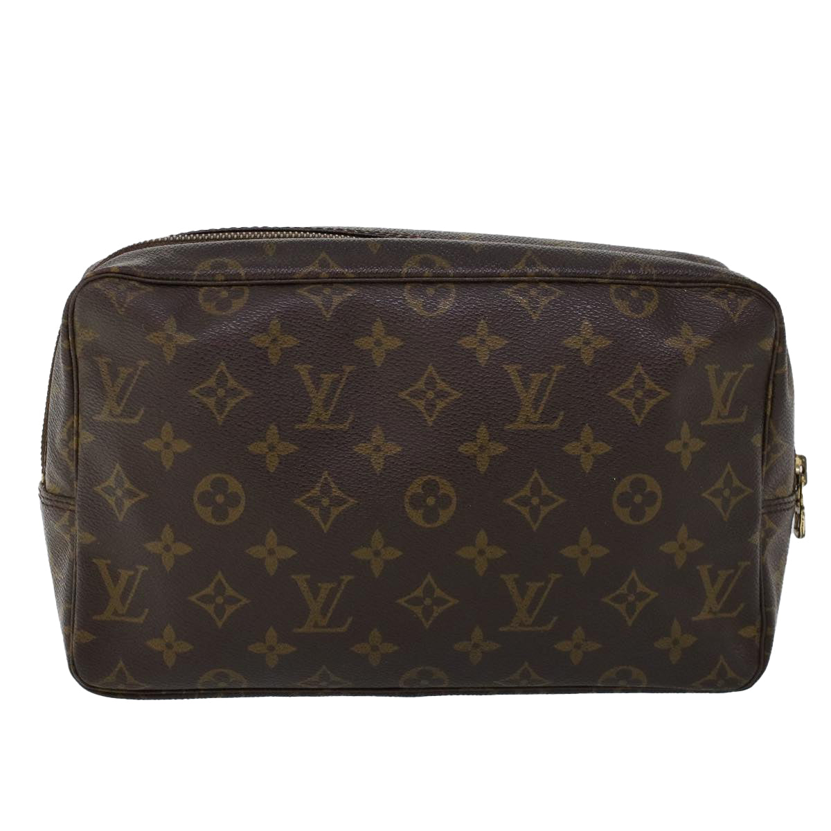 LOUIS VUITTON Monogram Trousse Toilette 28 Clutch Bag M47522 LV Auth 53508