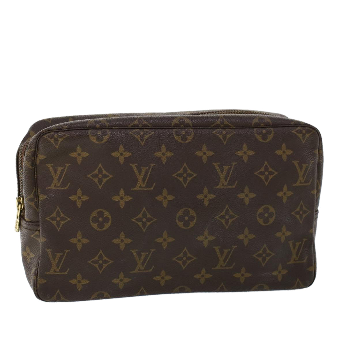 LOUIS VUITTON Monogram Trousse Toilette 28 Clutch Bag M47522 LV Auth 53510