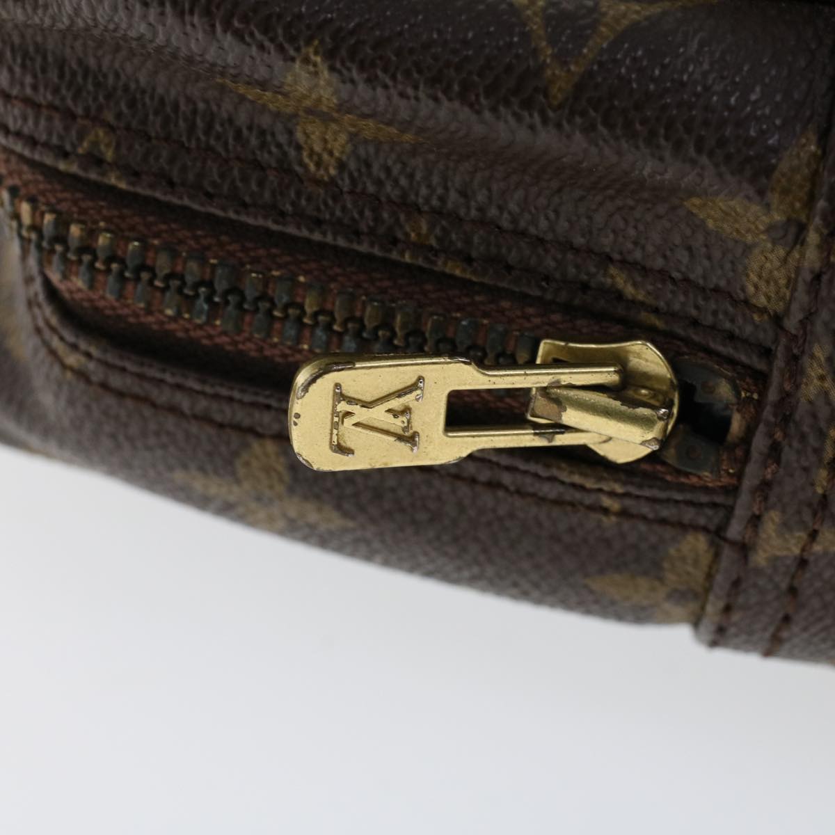 LOUIS VUITTON Monogram Trousse Toilette 28 Clutch Bag M47522 LV Auth 53510