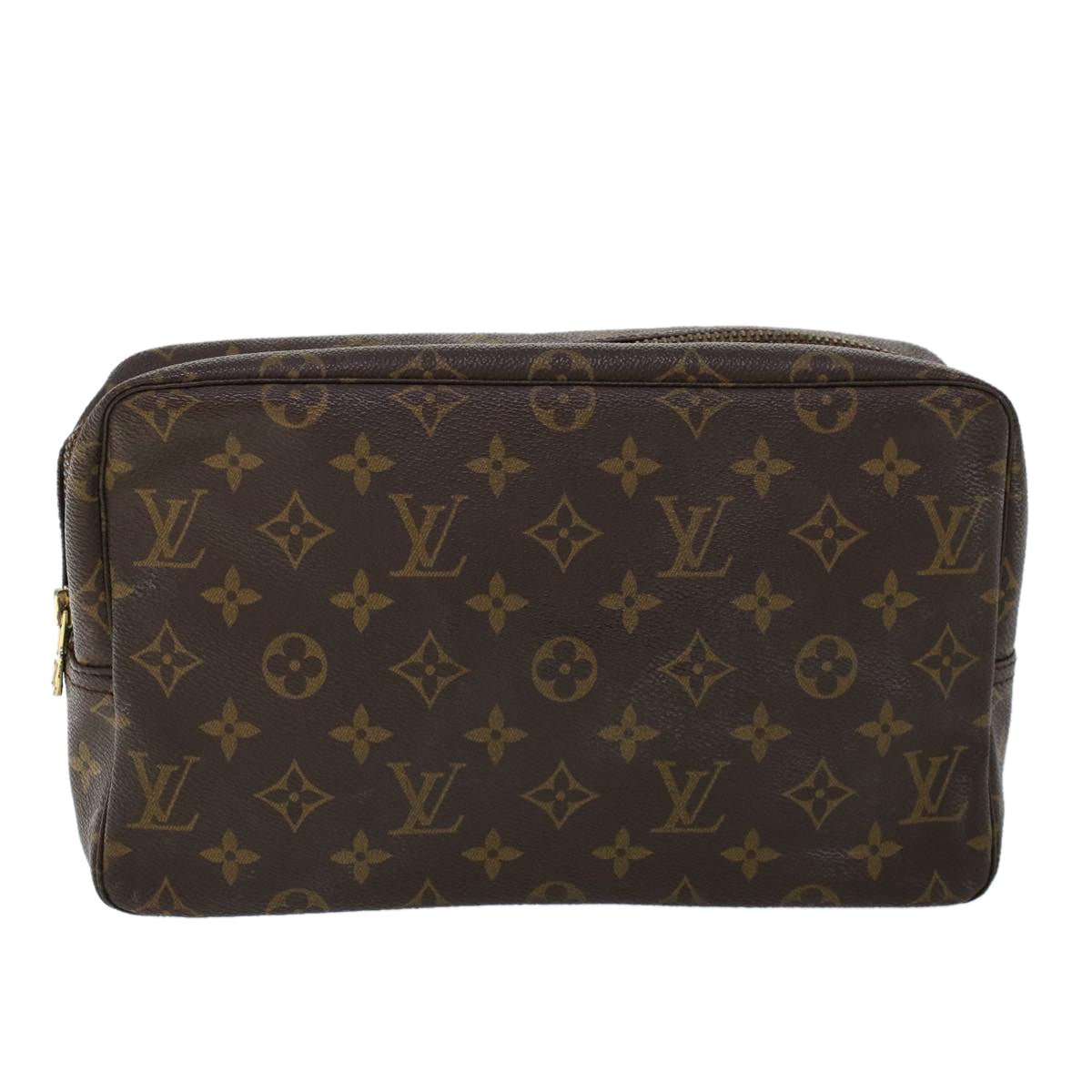 LOUIS VUITTON Monogram Trousse Toilette 28 Clutch Bag M47522 LV Auth 53510