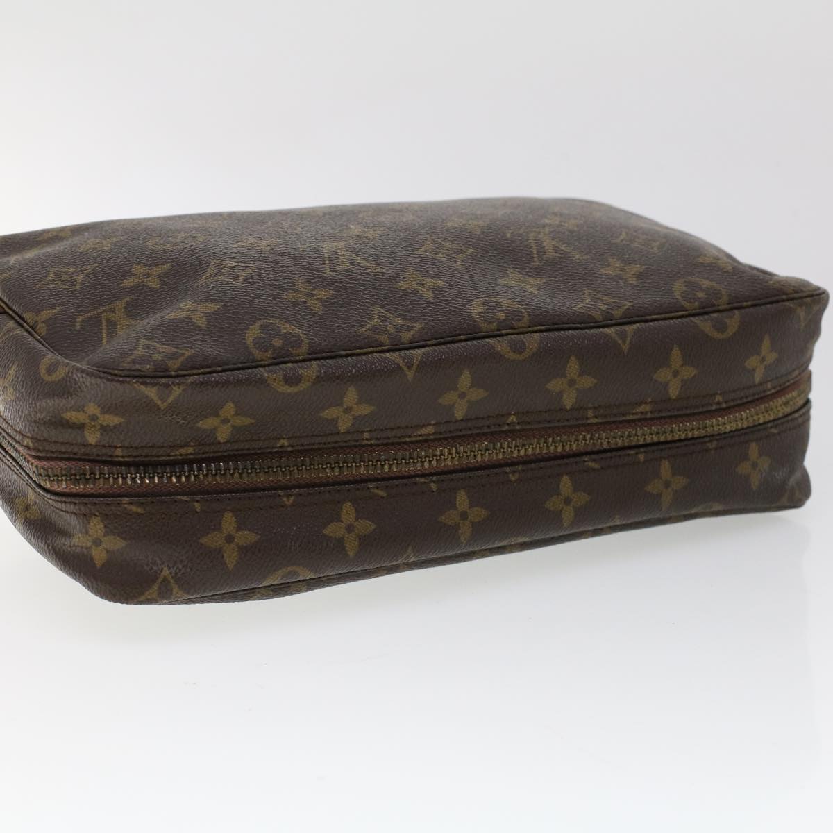 LOUIS VUITTON Monogram Trousse Toilette 28 Clutch Bag M47522 LV Auth 53510