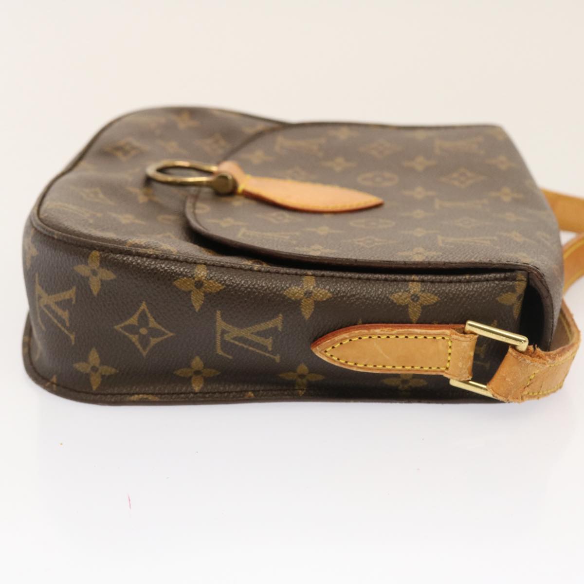 LOUIS VUITTON Monogram Saint Cloud GM Shoulder Bag M51242 LV Auth 53511