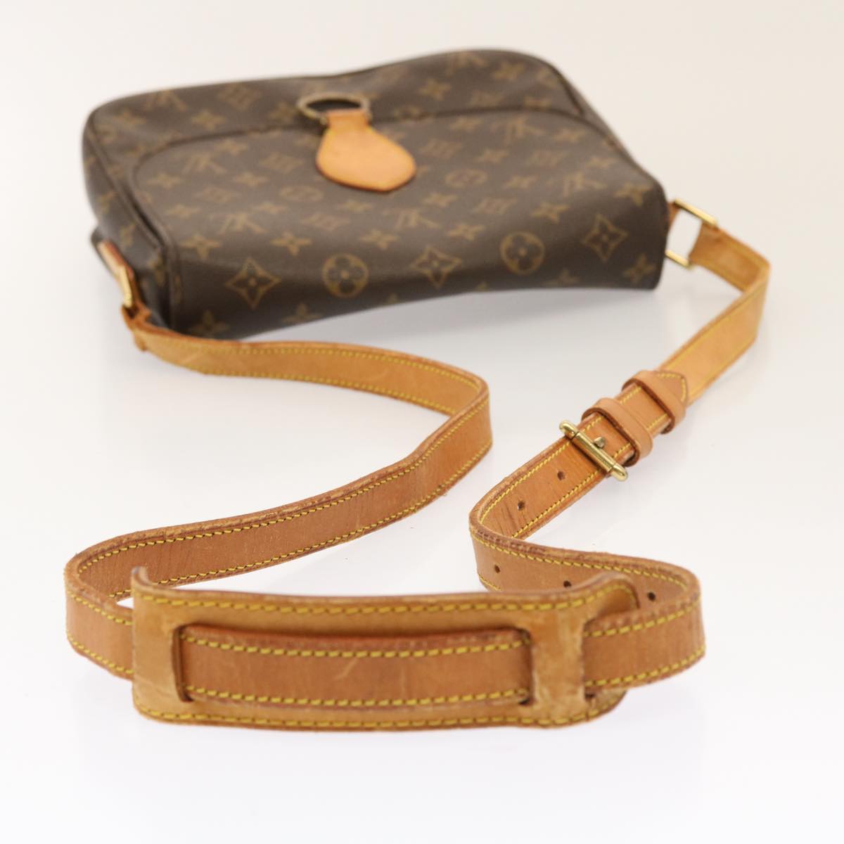 LOUIS VUITTON Monogram Saint Cloud GM Shoulder Bag M51242 LV Auth 53511