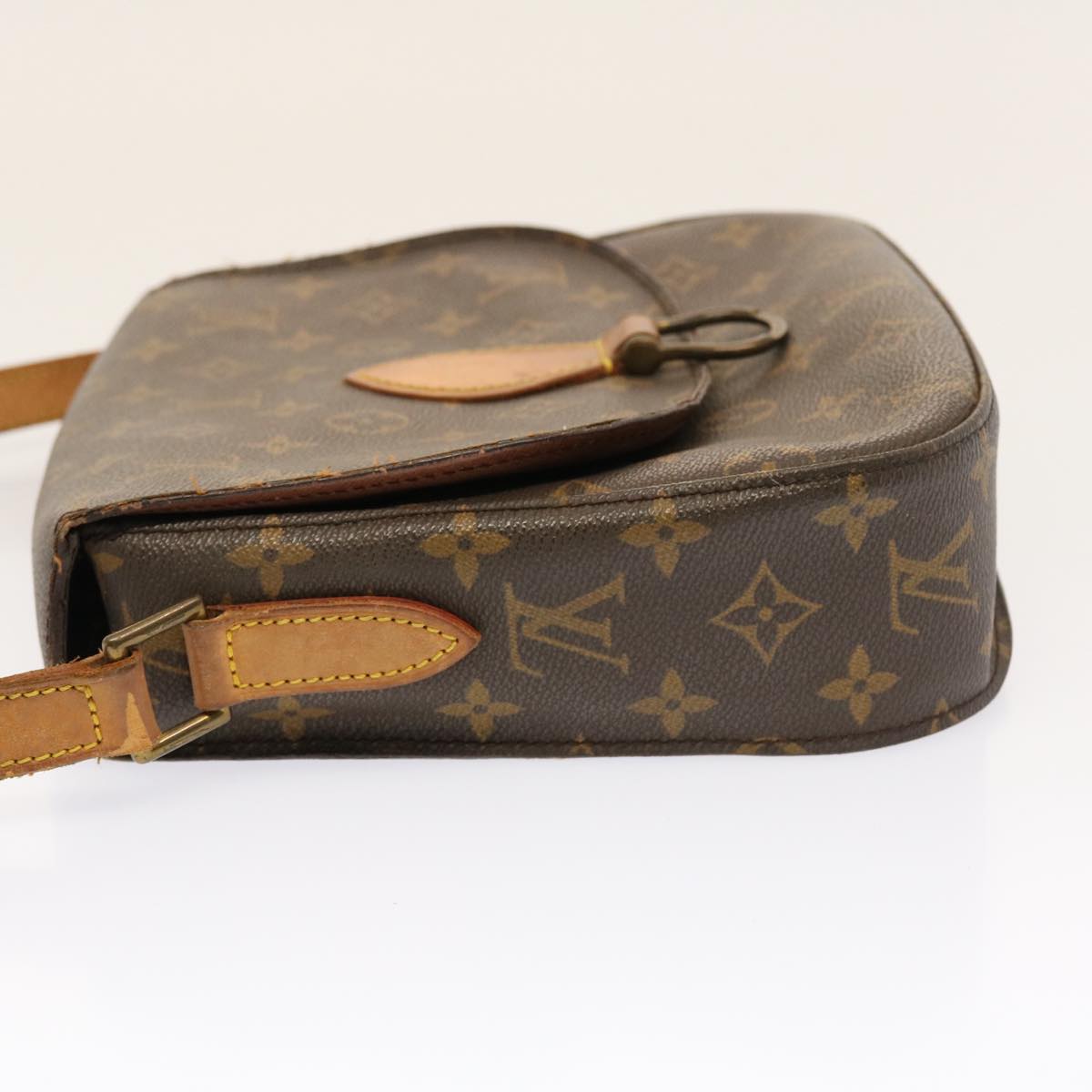 LOUIS VUITTON Monogram Saint Cloud GM Shoulder Bag M51242 LV Auth 53521