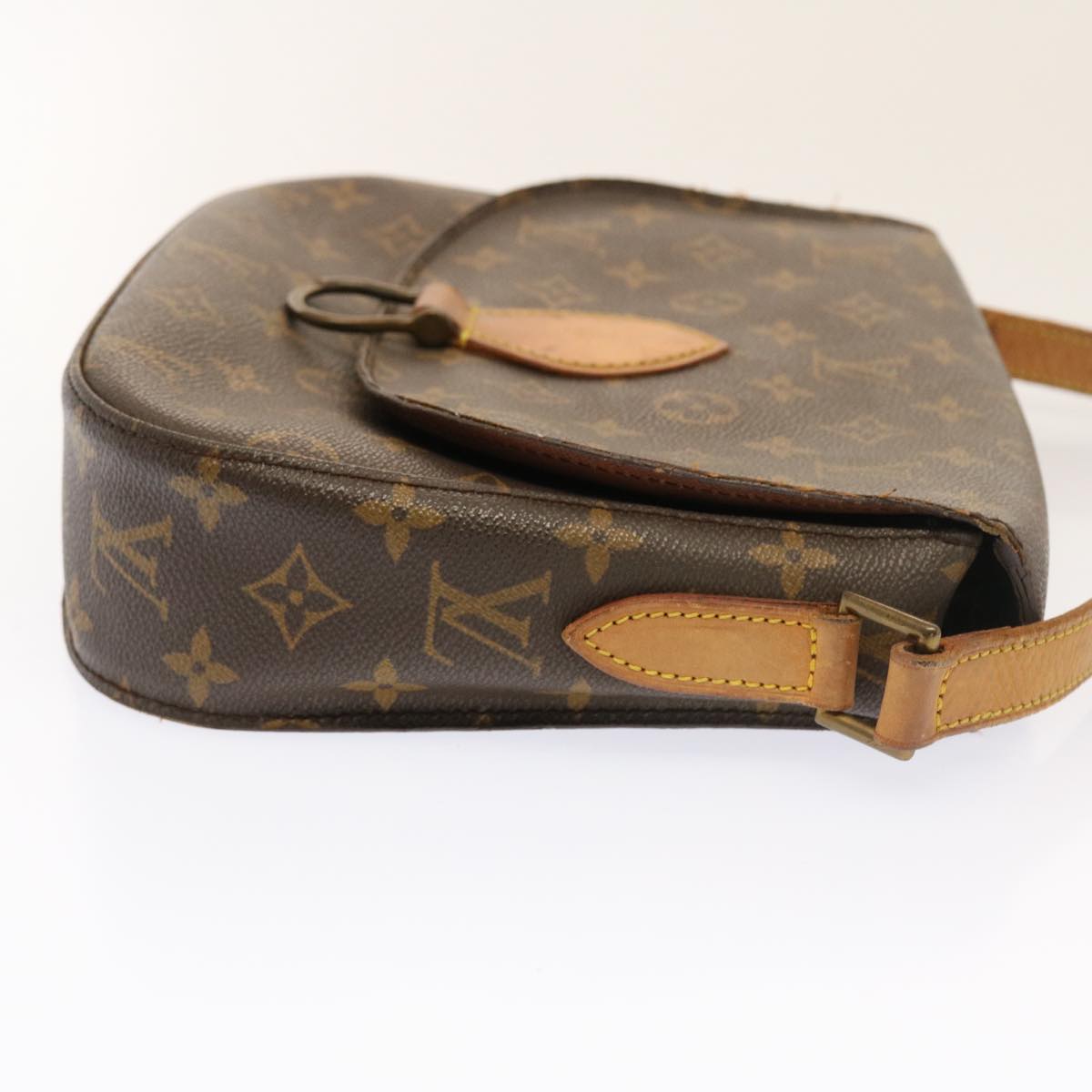 LOUIS VUITTON Monogram Saint Cloud GM Shoulder Bag M51242 LV Auth 53521