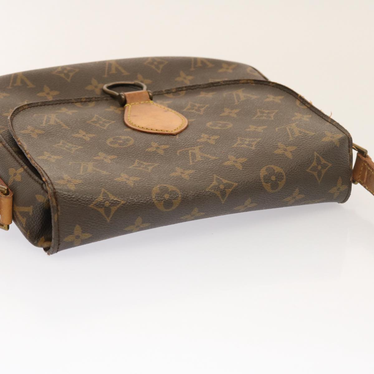 LOUIS VUITTON Monogram Saint Cloud GM Shoulder Bag M51242 LV Auth 53521