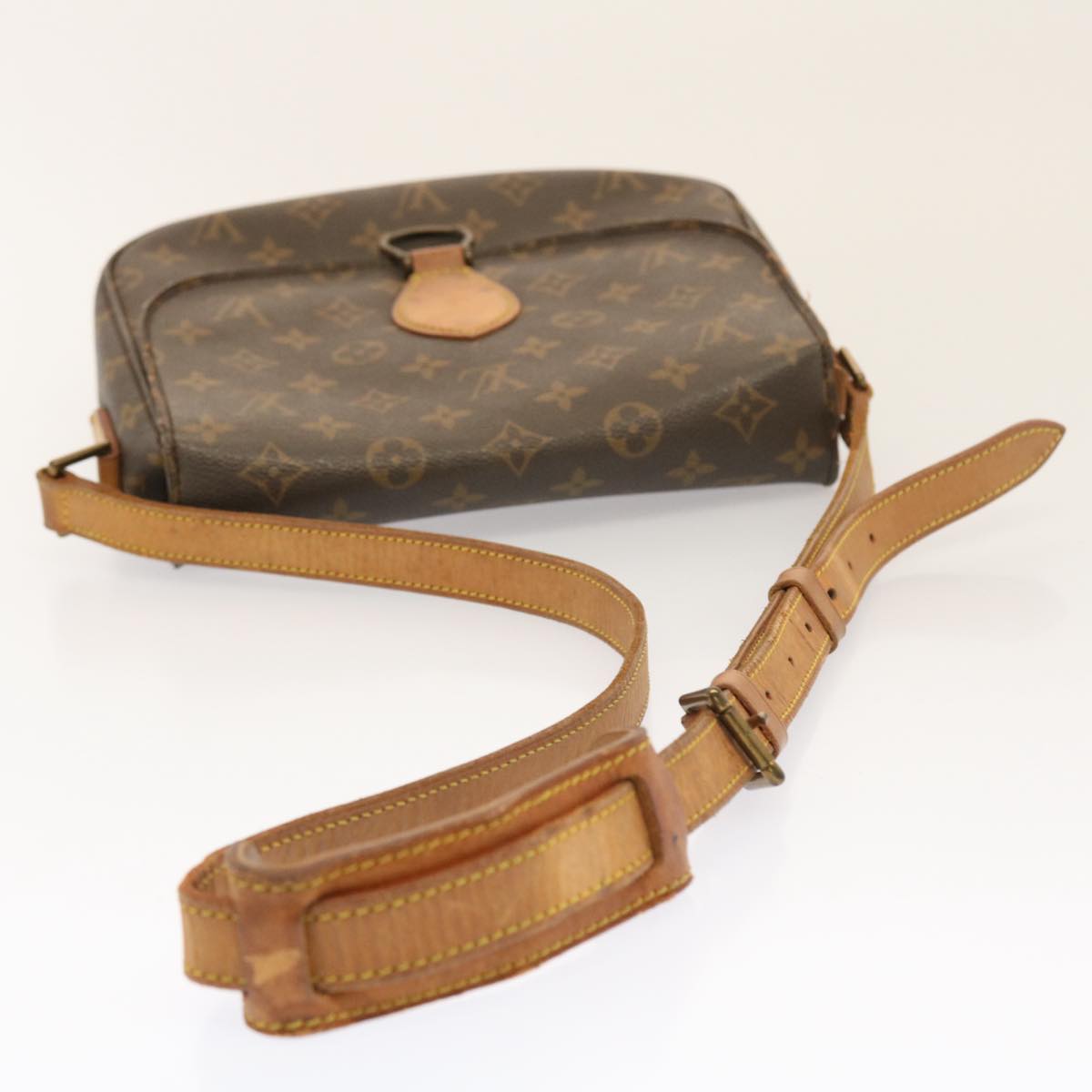 LOUIS VUITTON Monogram Saint Cloud GM Shoulder Bag M51242 LV Auth 53521